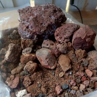 Horticultural lava rock